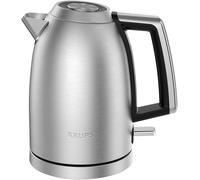Ulteronixshop-Krups Excellence Bouilloire électrique, Capacité 1,7 L, Inox brossé premium, Base 360°, Résistance cachée, Filtre anticalcaire BW552D10
