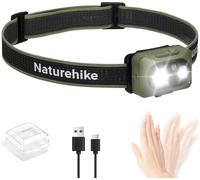 Ulteronixshop-Lampe De Charge À Led 2 Phares À Led 500 Lumens Réglable À 80° Ip66 Lampe Frontale Rechargeable Légère Et Étanche Lampes Frontales À Super Lumineuses Pour Course Pêche Camping Escalade