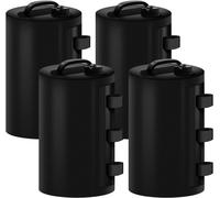 Ulteronixshop-Lot de 4 sacs lestés à eau - Avec pied - Pieds de support de tonnelle - Sac de lestage - Remplissable d'eau - Poids pour pavillons, tentes de jardin, tentes de réception