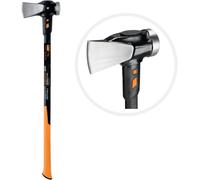 Ulteronixshop-Masse à tranche IsoCore XXL, Pour fendre du bois et enfoncer des coins, 92 cm, 5,22 kg, Noir/Orange, 1020220