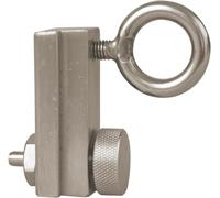 Ulteronixshop-Mât pour Voile Solaire Premium Chariot de Rechange Argent Acier Inoxydable réglable en Hauteur, pour la Fixation d'une Voile Solaire Chariot secondaire pour mât pour Voile Solaire Premi