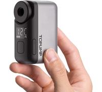 Ulteronixshop-Mini Pompe Vélo Électrique, Ultra Petite Pompe À Batterie 120psi Avec Manomètre Pour Vélo De Course, Vtt Et Ville - Valve Presta Et Schrader, Arrêt Automatique