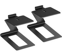 Ulteronixshop-My Wall HS33-3L - Support de Haut-Parleur pour Plateau de Table - 2 Supports de Haut-parleurs avec Tapis Anti-Vibration, Angle d'inclinaison de 6°, avec élévation, Charge maximale de 10