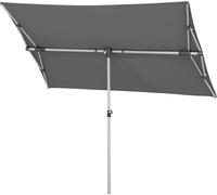 Ulteronixshop-Novara Parasol Rectangulaire Anthracite 190 X 140 Cm