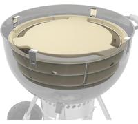 Ulteronixshop-Onlyfire Panier à Charbon en Céramique avec Plaque Déflecteur, Économie de Charbon et Maintien de la Température, pour Cuisson Lente et Fumoir, Accessoire pour Barbecue à Charbon Weber