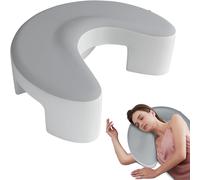 Ulteronixshop-Oreiller Pour Dormir Sur Le Côté Avec Trou Bras, Oreiller Ergonomique En Mousse À Mémoire De Forme, Coussin Cervical Pour Soulager Douleurs De Cou Et Épaules, Inclus 2 Taies D'oreiller
