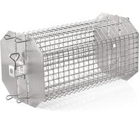 Ulteronixshop-Panier de Cuisson pour tournebroche Universel Acier Inoxydable Grille pour rôtissoire