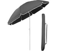 Ulteronixshop-Parasol de Jardin 180 cm GRS Certifié ¿ Réglable en Hauteur & Inclinaison, UPF50+ avec Polyester Recyclé Imperméable & 8 Baleines Antivents