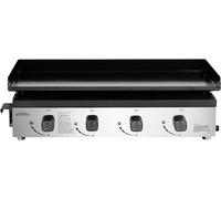 Ulteronixshop-Plancha à gaz 4 brûleurs 10kW, Noir