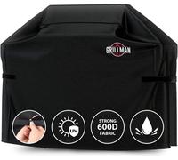 Ulteronixshop-Premium - Housse de Protection pour Barbecue à gaz Weber/Char-Broil/Campingaz/etc - résistant aux déchirures/UV/imperméable - L 147 x l 61 x h 122 cm - Noir