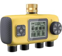 Ulteronixshop-Programmateur 4 Voies Connecté, Arrosage Automatique Étanche IPX5, Goutte Pelouse Jardin Piscine