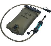 Ulteronixshop-Puribag Adventure Vessie : Poche D'hydratation 2l Avec Filtre ¿ Poche À Eau De Rechange Compatible Avec D'autres Systèmes, Parfaite Pour La Randonnée Et Le Vélo