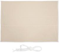 Ulteronixshop-Relaxdays Voile D¿Ombrage Rectangulaire, L X P : 3,5 X 4,5 M, Imperméable, Anti-Uv, Tendeurs, Terrasse, Balcon, Beige