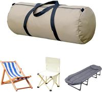 Ulteronixshop-Sac de transport pour chaise pliante d'extérieur de 100 cm, grand sac de rechange avec bandoulière, grand sac de rangement pliable compatible avec GCI, Coleman, Kijaro