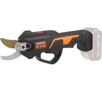 Ulteronixshop-Sécateur sans Fil 20V WG330E.9, Brushless, Coupe 25 mm, 1500 coupes en une charge, double protection, compact et léger, Lames haute résistance SK5, livré sans batterie ni chargeur