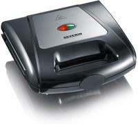 Ulteronixshop-SEVERIN Appareil à Croque-Monsieur, Appareil à gaufres et gril viande, Toaster 3-en-1, 1 000W, pour une cuisson rapide des aliments, noir, SA 2968, 2739 Jahre vor Ort Garantie