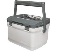 Ulteronixshop-Stanley 1913 Adventure Outdoor Cooler 6.6l Polar White - Double Paroi En Mousse Isolante - Sans Bpa - Glacière - Glacière De Camping Très Résistante Qui Fait Aussi Office De De Siège -