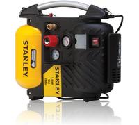 Ulteronixshop-Stanley Compresseur DN200/10/5 - Compresseur à Air 10 Bar - 5L - 180L/Min - Compresseur à Air Portatif avec Poignée et Sangle de Transport - Jaune