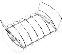 Ulteronixshop-Support de cuisson premium, utilisable des deux côtés, compatible lave-vaisselle, adapté aux barbecues Weber Q 300/3000 et grand barbecue à gaz, barbecue à charbon Ø 57 cm et + - Argent