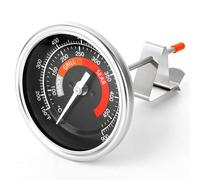 Ulteronixshop-Thermomètre précis, grand cadran HD 3.3 pouces et jauge de température étanche pour accessoires BGE, thermostat pour couvercle en forme de dôme en acier inoxydable