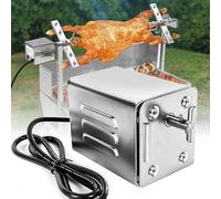 Ulteronixshop-Tourne Broche Barbecue 15w 70kg Moteur Tourne Broche Sp-S40 2.7 RPM Moteur éLectrique pour Barbecue, Poulet, Porc, ChèVre GrilléE à L'ExtéRieur