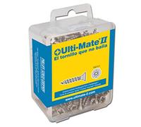 ULTI-MATE II B45070L - Caja grande con tornillos de alto rendimiento para madera acabado ZINCADO de 4,5 x 70 mm.
