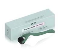 Ulti Paris Dermaroller pour cheveux 540 Titane Aiguilles Dermaroller 0,25 mm Professionnel Derma Roller Mincroneedling pour visage et corps Traiter anti-âge croissance de barbe et cheveux