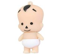 Ulticool - Bébé Naissance 16 GB USB - Naissance Mariage Fille Garçon Enceinte Cadeau de Grossesse - 16 Go Clé Stick Stockage de Données - Blanc Blanche