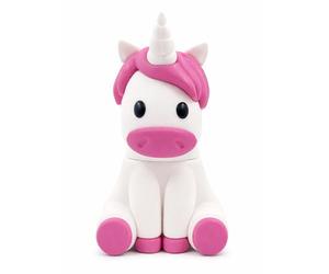 Ulticool - Licorne 32 GB USB - Unicorn 32 Go Flash Drive - Mémoire Stick Stockage de Données esign Unique et Original - Rose Blanc