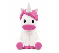 Ulticool - Licorne 8 GB USB - Unicorn 8 Go Flash Drive - Mémoire Stick Stockage de Données esign Unique et Original - Rose Blanc