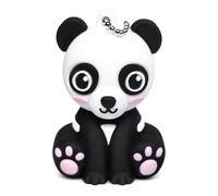 Ulticool - Panda Joli Ours 16 GB USB - Flash Drive 16 Go - Mémoire Stick Stockage de Données esign Unique et Original - Blanc Noir Rose