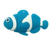 Ulticool - Poisson 8 GB USB - Clé Flash Drive 8 Go - Mémoire Stick Stockage de Données - Aquarium ou de la Mer Tuba Plonger - Bleu et Blanc