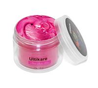 Ultikare Cire de coloration temporaire pour cheveux - Effet instantané - Lavable - Argile capillaire pour homme et femme - Cire coiffante pour fête, cosplay et Halloween - Rose (100 ml)