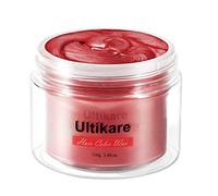 Ultikare Couleur des cheveux Cire, lotion de teinture capillaire instantanée lave temporairement l'huile naturelle pour les fêtes, jeux rôle, Noël Halloween (rouge)