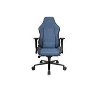 ULTIM8 Chaise Gaming en Tissu Premium Bleu