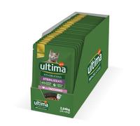 Ultima Aliments humides pour Chats Fit & Delicious avec Dinde : 24 enveloppes de 85 g