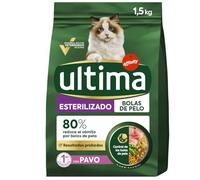 Ultima Cat stérilisé contrôle Boules pel0 1,5 kg