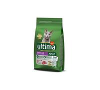 ultima Croquettes au Boeuf pour Chat stérilisé - Le Paquet de 1,5 kg