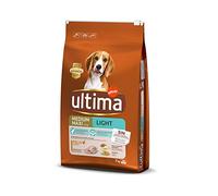 Ultima - croquettes Light pour Chiens Medium-Maxi au Poulet, 7kg