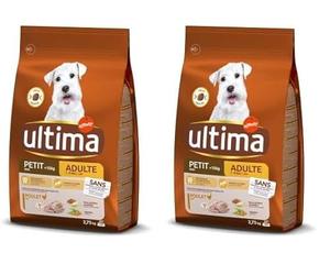 Ultima Croquettes Petit Chien Adulte Poulet - 2,75 kg (Lot de 2)