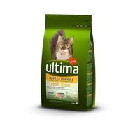 Ultima Croquettes pour Chat Adulte Appétit Difficile Truite et Riz 1,5 kg