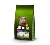 Ultima Croquettes pour Chat Stérilisé avec Saumon - 3 kg