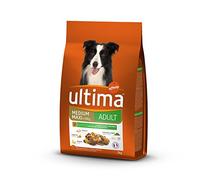 Ultima Croquettes pour Chien Medium-Maxi Adulte Poulet, Riz, Légumes et Fruits 2 kg