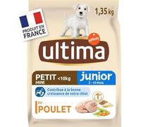 Ultima Croquettes pour Petit Chien Junior - 1,35 kg