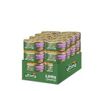 Ultima Fit & Delicious Nourriture Humide pour Chats - Mousse au Poulet : 24 boîtes de 85 g