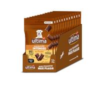 Ultima Friandises pour Petits Chiens Adultes - Intense Bites Poulet Lot de 12 x 40g