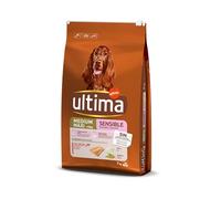 Ultima Medium-Maxi Bien-être Digestif Saumon, Nourriture sèche pour Chiens, 7 kg