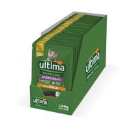 Ultima Nourriture Humide pour Chats Fit & Delicious avec Poulet : 24 enveloppes de 85 g