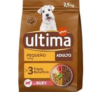 Ultima Nourriture pour Petits Chiens Adultes avec bœuf - 2,5 kg