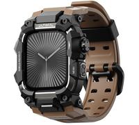 ULTIMAL Bracelet Robuste pour Apple Watch 44mm45mm46mm-Compatible avec Series 11 10 9 8 7 6 5 4 SE SE2 SE3 - Étui Antichoc Militaire